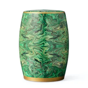 Malachite Garden Stool